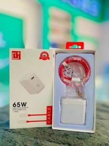 OnePlus Warp Charge 65 WATT Power Adapter With Type-C to Type-C Cable