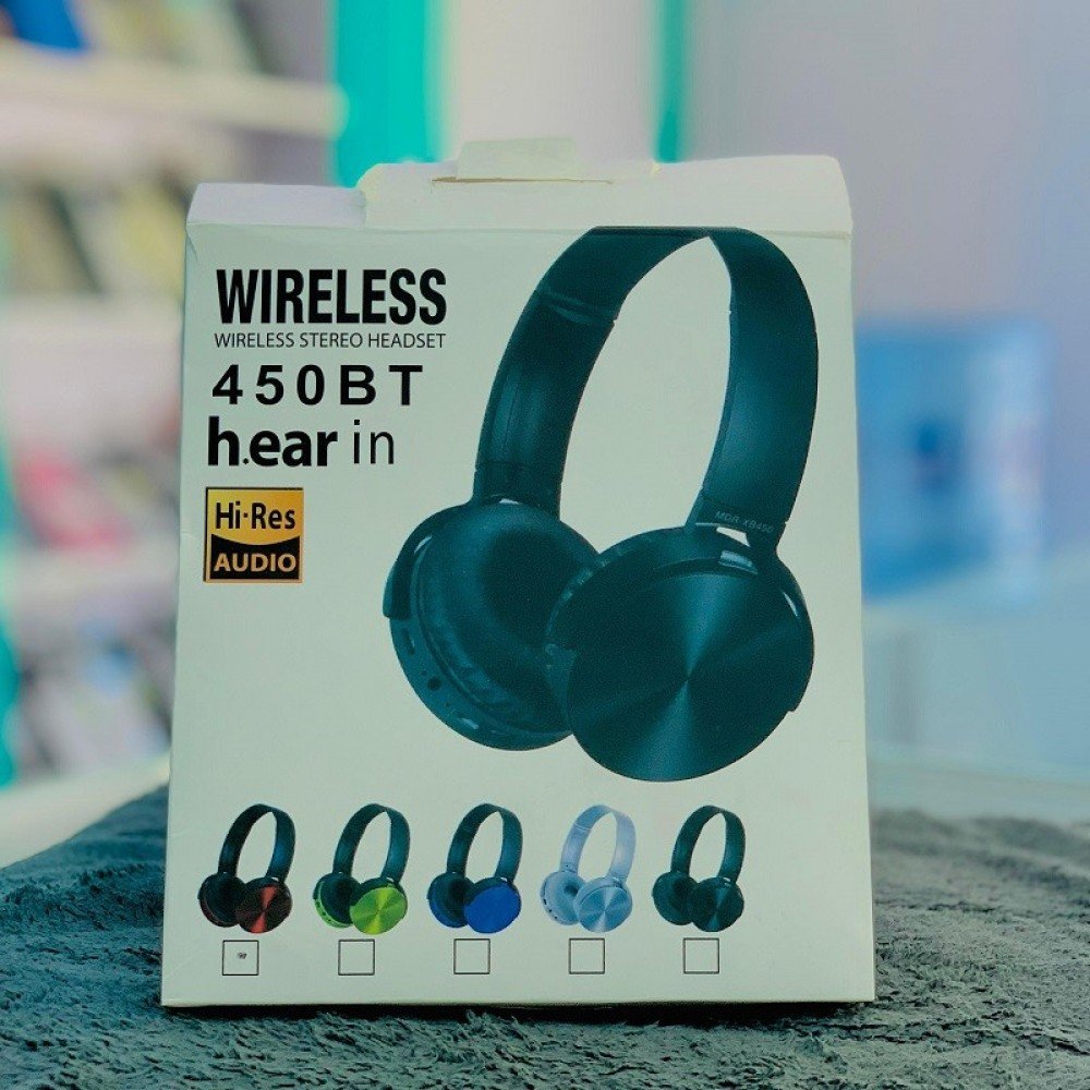 New head phone 450 BT Extra Bass Wireless Bluetooth Headphone