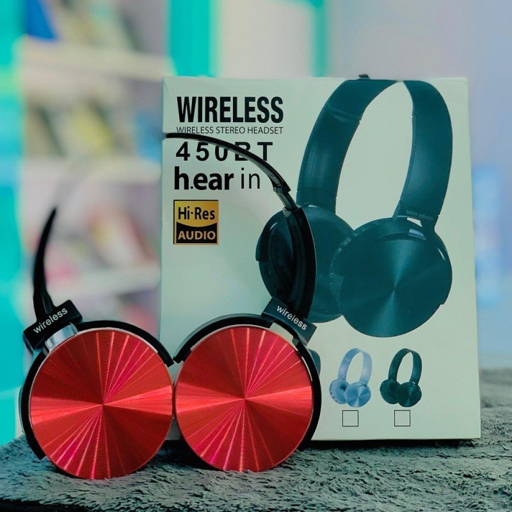 New head phone 450 BT Extra Bass Wireless Bluetooth Headphone