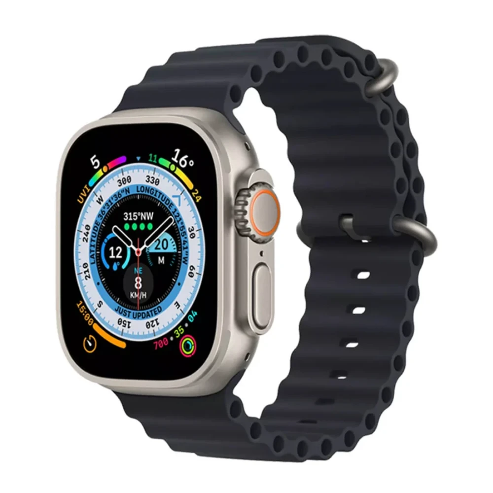 T1000 Ultra Smartwatch 1.99" Infinite Display 6 Pcs Combo