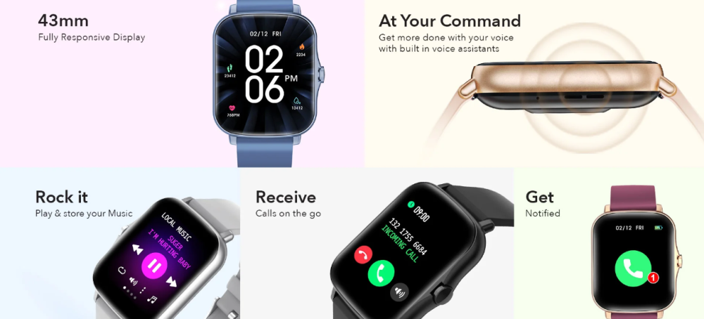 Dany Callfit-5 Smart Watch