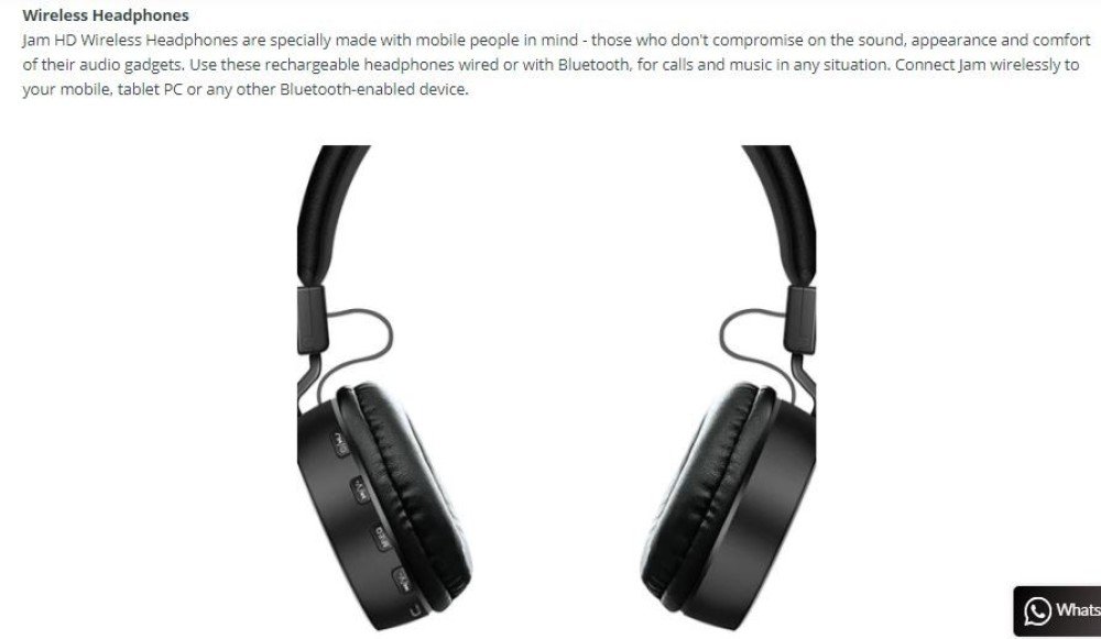 SPACE JAM JM-612 HD Wireless Headphone