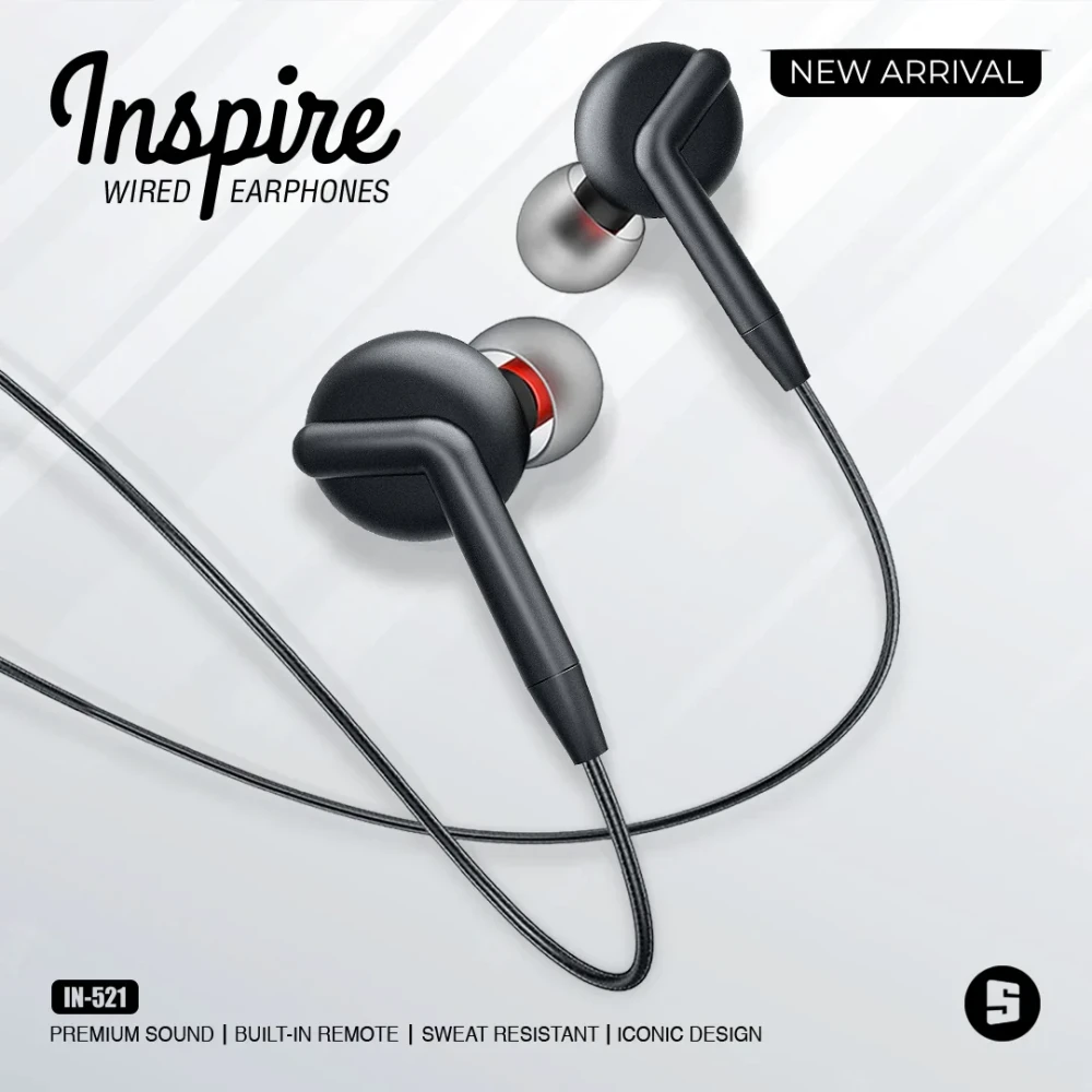 Inspire Wired Earphones IN-521
