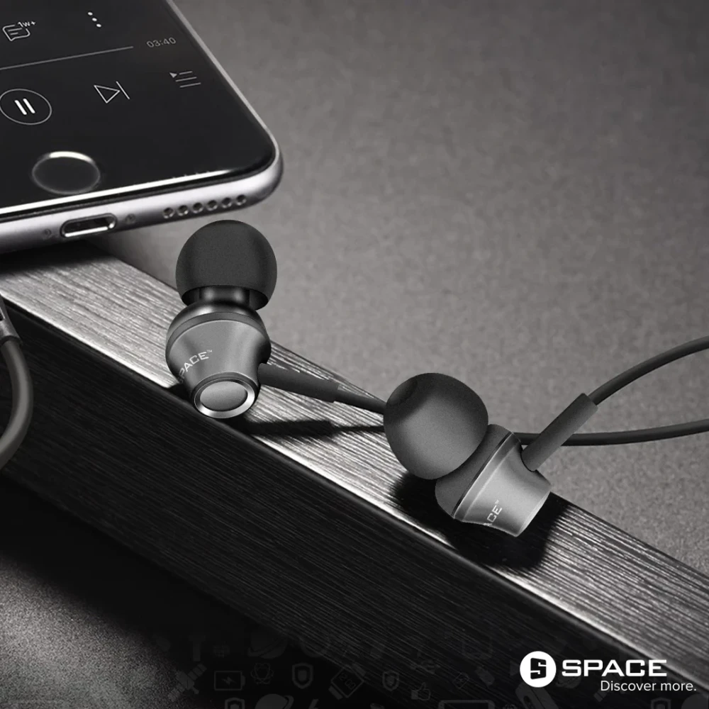 SPACE Urban Extra Bass Earphones UR-517