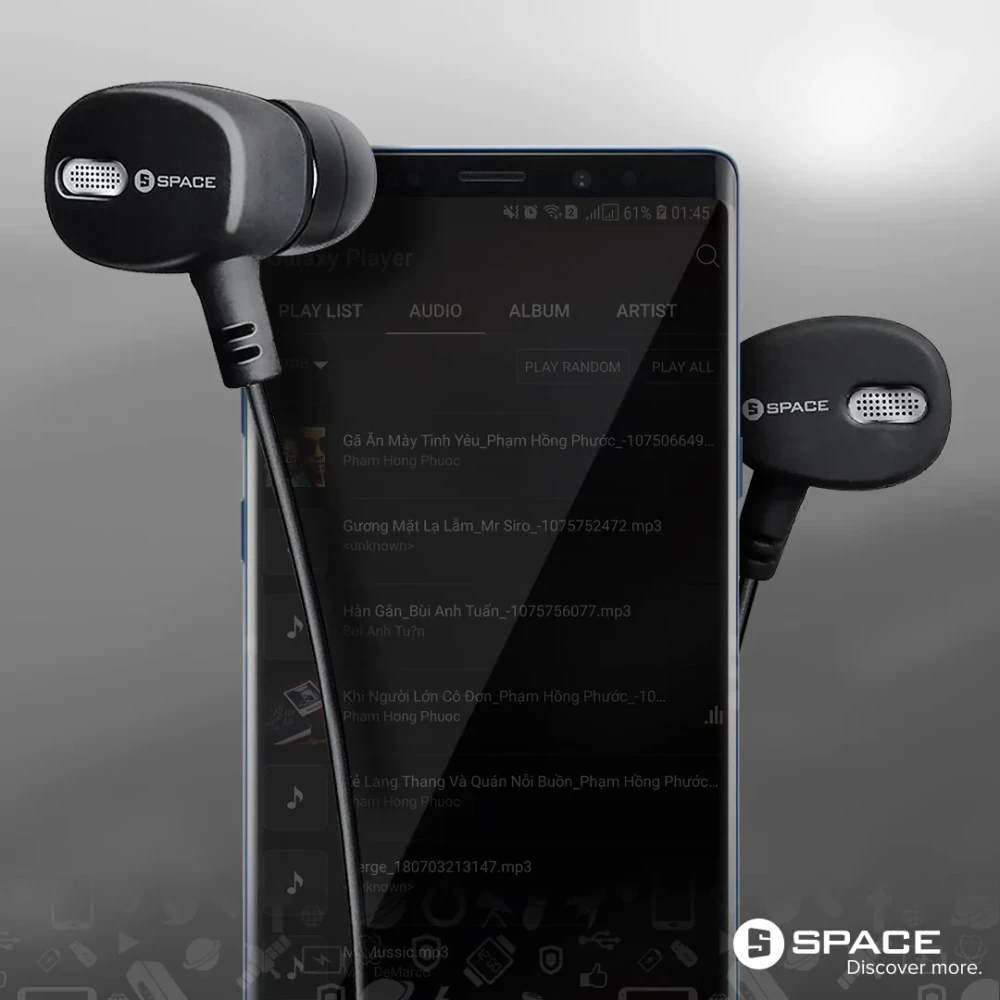Pebble XS-Bass Earphones PB-551
